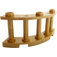 LEGO Pearl Gold Fence Spindled 4 x 4 x 2 Quarter Round with 3 Studs (21229)