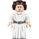 LEGO Princess Leia with White Outfit with Detailed Belt and Skirt Minifigure