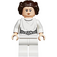 LEGO Princess Leia with White Outfit with Detailed Belt (Crooked Smile / Angry) Minifigure