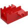 LEGO Red Minifig Cannon 2 x 4 Base (2527)