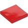 LEGO Red Tile 2 x 2 with Groove (3068 / 88409)