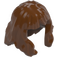 LEGO Reddish Brown Mid-Length Wavy Hair with Long Bangs (37697 / 80675)