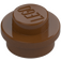 LEGO Reddish Brown Plate 1 x 1 Round (6141 / 30057)