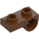 LEGO Reddish Brown Plate 1 x 2 with Underside Hole (18677 / 28809)