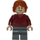 LEGO Ron Weasley with Dark Red Jumper and Gray Legs Minifigure