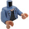 LEGO Sand Blue Mary Cattermole Minifig Torso (973 / 76382)