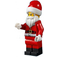 LEGO Santa - Candy Cane on Back Minifigure