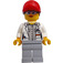 LEGO Scientist with Red Hat Minifigure