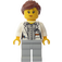 LEGO Scientist with Reddish Brown Hair Minifigure