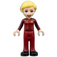 LEGO Stephanie with Dark Red Suit Minifigure