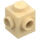 LEGO Brick 1 x 1 with Two Studs on Adjacent Sides (26604)