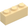 LEGO Tan Brick 1 x 3 (3622 / 45505)