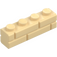 LEGO Brick 1 x 4 with Embossed Bricks (15533)