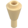 LEGO Tan Cone 1 x 1 Inverted with Bar (11610)