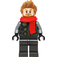 LEGO Thor with Pearl Dark Gray Suit and Scarf Minifigure