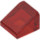 LEGO Transparent Red Slope 1 x 1 (31°) (50746 / 54200)