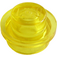 LEGO Transparent Yellow Plate 1 x 1 Round (6141 / 30057)