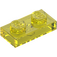 LEGO Transparent Yellow Plate 1 x 2 (3023 / 28653)