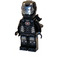 LEGO War Machine with Black and Silver Armor with Back Plate Minifigure