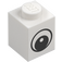 LEGO Brick 1 x 1 with Eye with White Spot on Pupil (88394 / 88395)