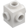 LEGO White Brick 1 x 1 with Studs on Four Sides (4733)