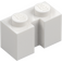 LEGO White Brick 1 x 2 with Groove (4216)