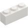 LEGO White Brick 1 x 3 (3622 / 45505)