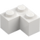 LEGO White Brick 2 x 2 Corner (2357)