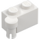 LEGO White Hinge Brick 1 x 4 Top (3830 / 65122)