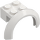 LEGO White Mudguard Brick 2 x 2 with Wheel Arch  (50745)