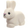 LEGO White Rabbit with Pink Nose and Black Round Eyes (33026 / 49584)