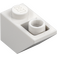 LEGO White Slope 1 x 2 (45°) Inverted (3665)