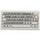 LEGO White Tile 1 x 2 with PC Keyboard Pattern with Groove (46339 / 50311)