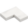 LEGO White Tile 2 x 2 Corner (14719)