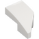 LEGO White Wedge 1 x 2 Left (29120)