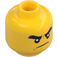 LEGO Yellow Cole with Tousled hair and Head Band Minifigure Head (Recessed Solid Stud) (3626 / 33894)