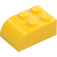 LEGO Yellow Slope Brick 2 x 3 with Curved Top (6215)