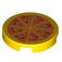 LEGO Tile 2 x 2 Round with Pizza with Bottom Stud Holder (14769)