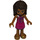 LEGO Andrea with Purple Bow Dress Minifigure