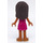 LEGO Andrea with Purple Bow Dress Minifigure