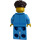 LEGO Astronaut in Blue Uniform - Male Minifigure