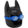 LEGO Black Batman Cowl Mask with Blue Swimming Goggles (29742)