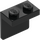 LEGO Black Bracket 1 x 2 with 2 x 2 (21712 / 44728)