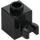 LEGO Black Brick 1 x 1 with Vertical Clip (Open &#039;O&#039; Clip, Hollow Stud) (60475 / 65460)