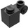 LEGO Black Brick 1 x 1 x 2 with Scroll and Open Stud (20310)