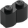 LEGO Black Brick 1 x 2 Log (30136)