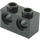 LEGO Black Brick 1 x 2 with 2 Holes (32000)