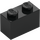 LEGO Black Brick 1 x 2 with Bottom Tube (3004 / 93792)