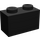 LEGO Black Brick 1 x 2 with Bottom Tube (3004 / 93792)