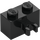 LEGO Black Brick 1 x 2 with Vertical Clip with Open &#039;O&#039; Clip (42925 / 95820)